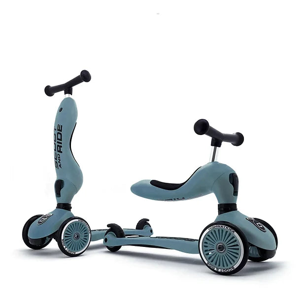Scoot and Ride Kinderfahrzeug Lauflernhilfe Highwaykick 1, steel