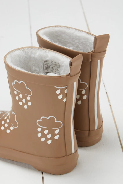 Winter-Gummistiefel für Kinder mit wechselnden Farben, Fudge Braune