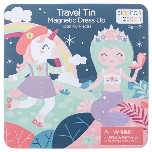 Stephen Joseph, Travel Tin Magnetic Dress Up, Mädchen