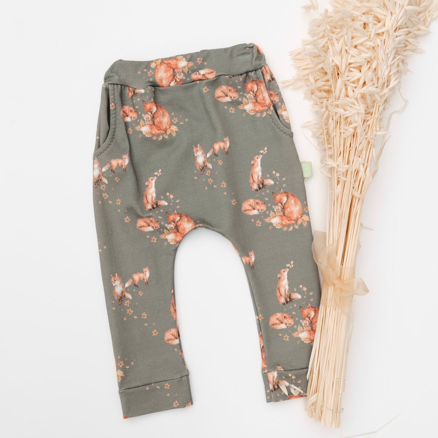 Slim Harem-Hose, Fuchs