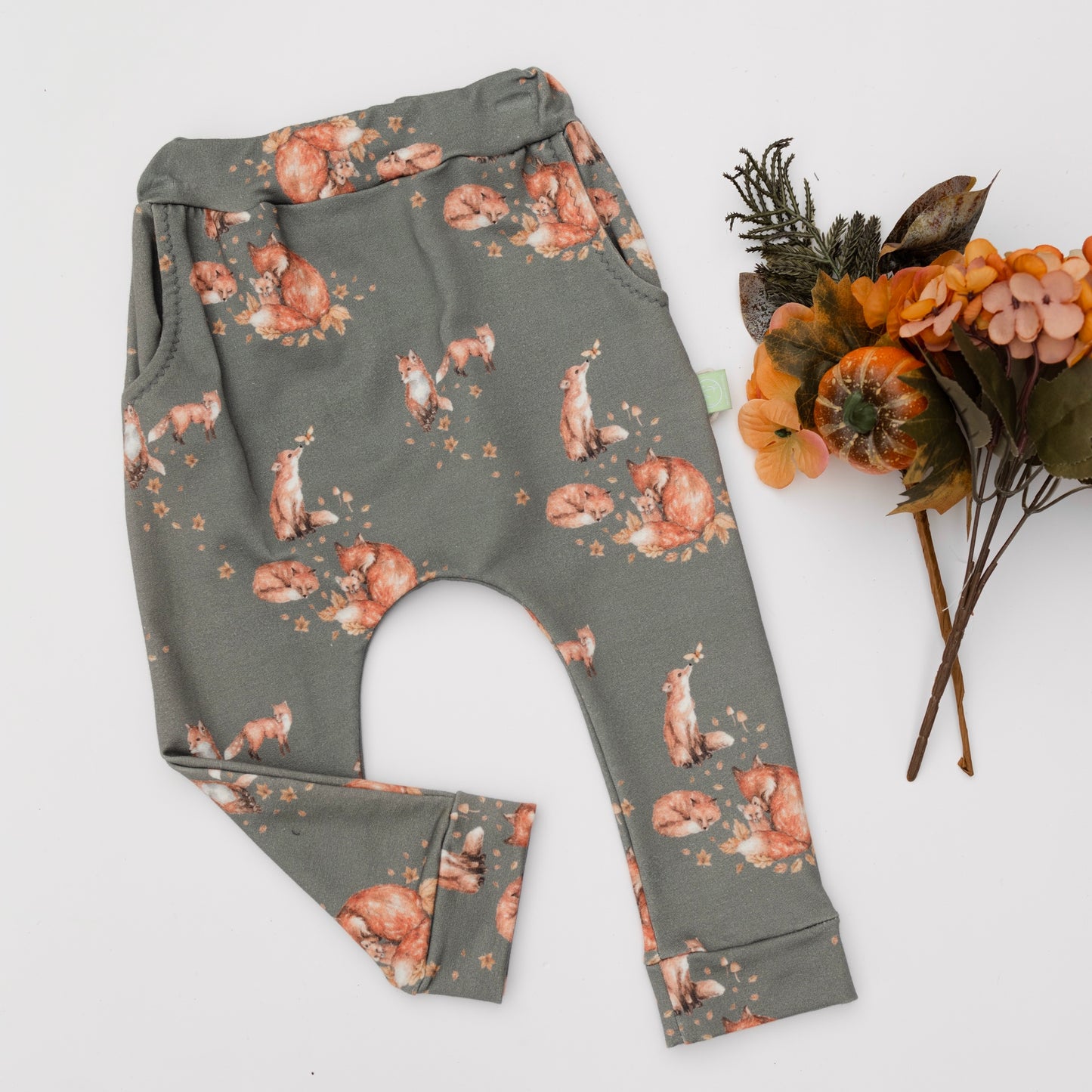 Slim Harem-Hose, Fuchs