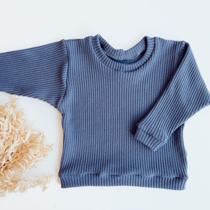 Pullover Lounge, Blau