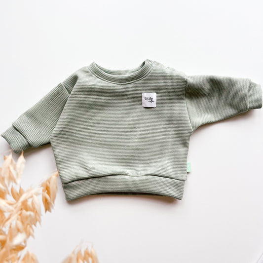 Pullover Lounge für Baby und Kind in Mint