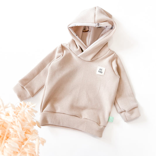 Hoodie Natur Segelboat für Baby und Kind