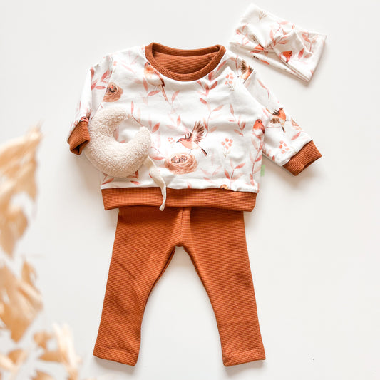 Set aus Wendepulli und Leggings für Baby & Kind