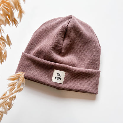 Hipster Beanie in Mauve