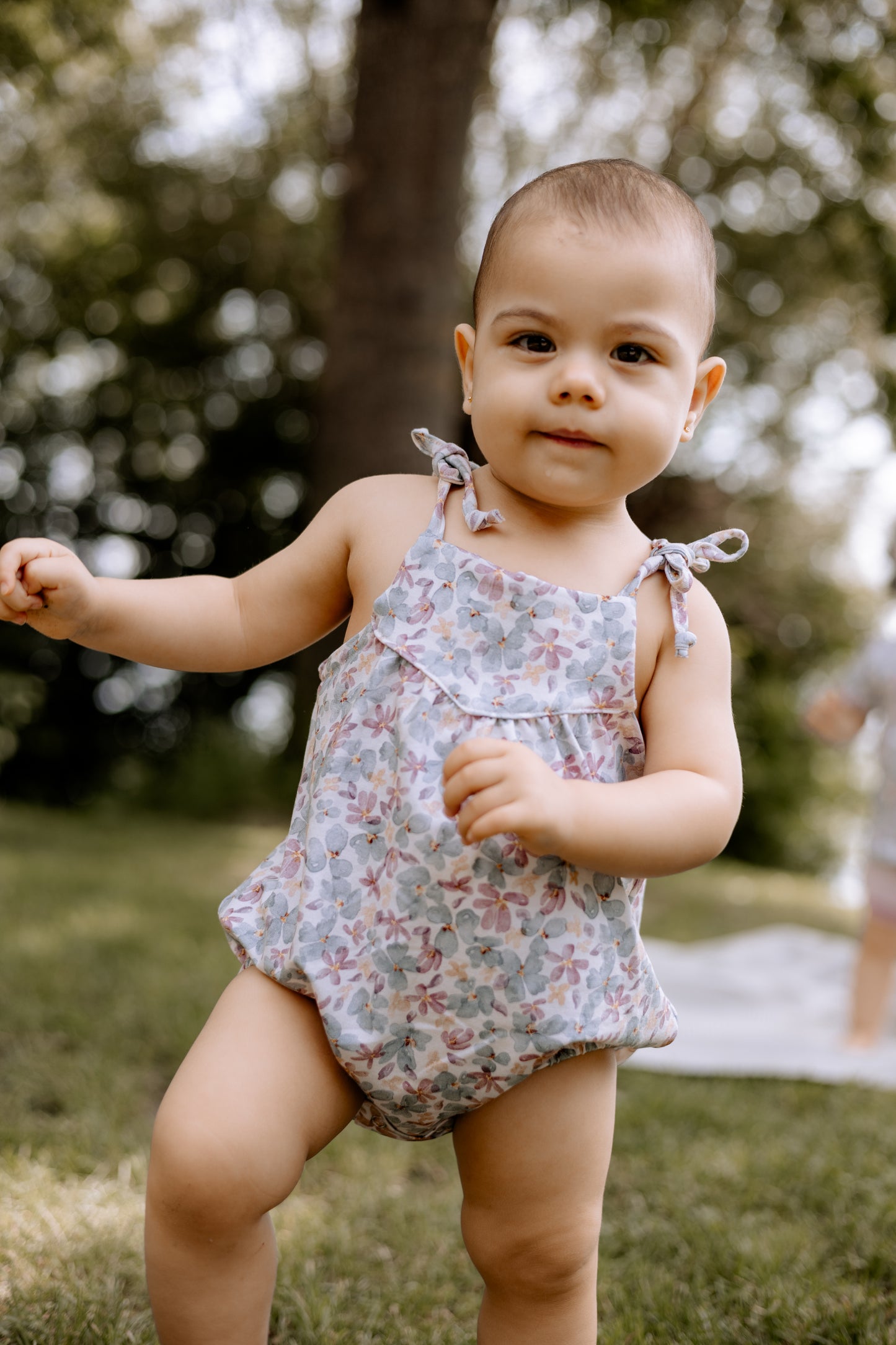 Pop Romper | Strampler, Sommer Blumen