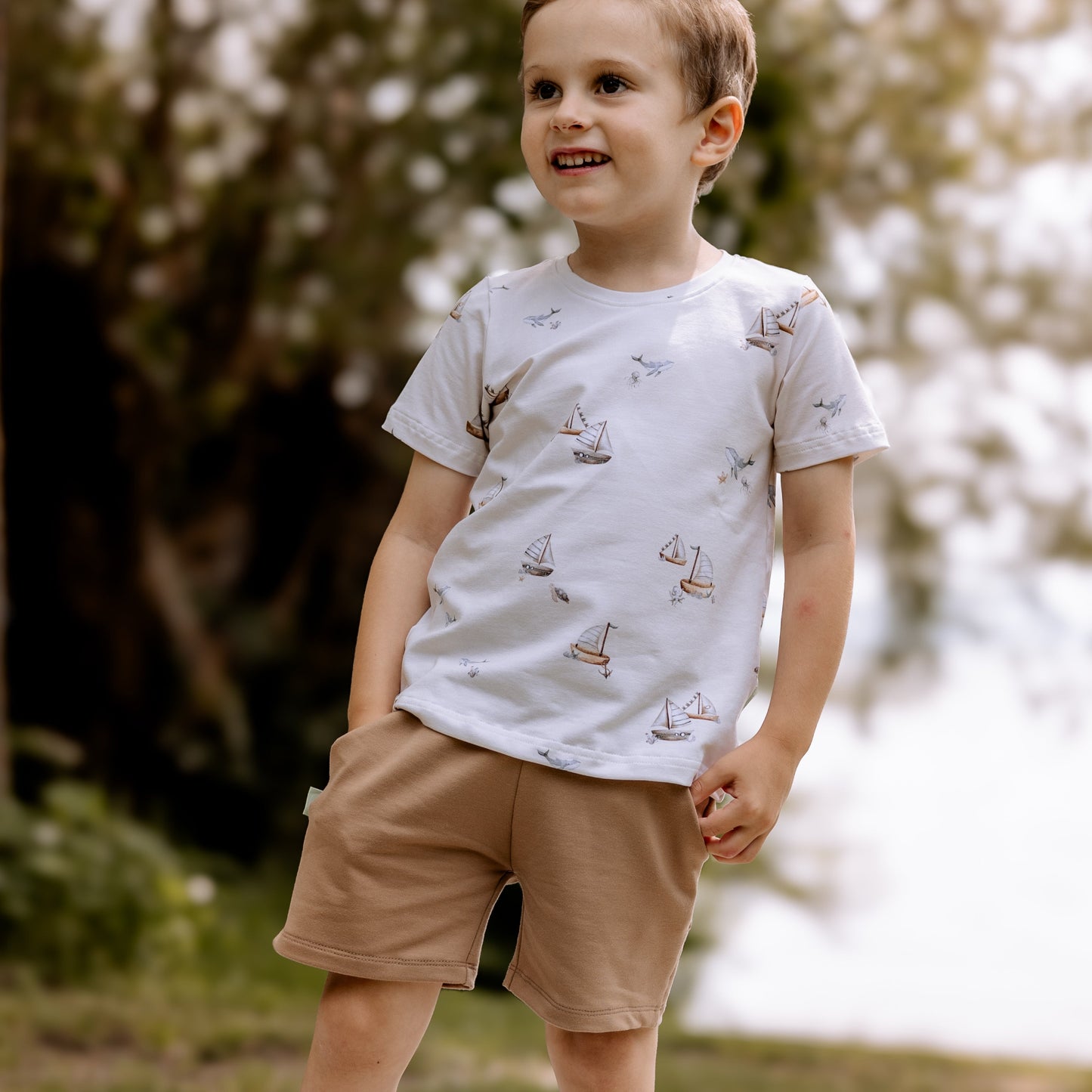 Shorts in Cacao