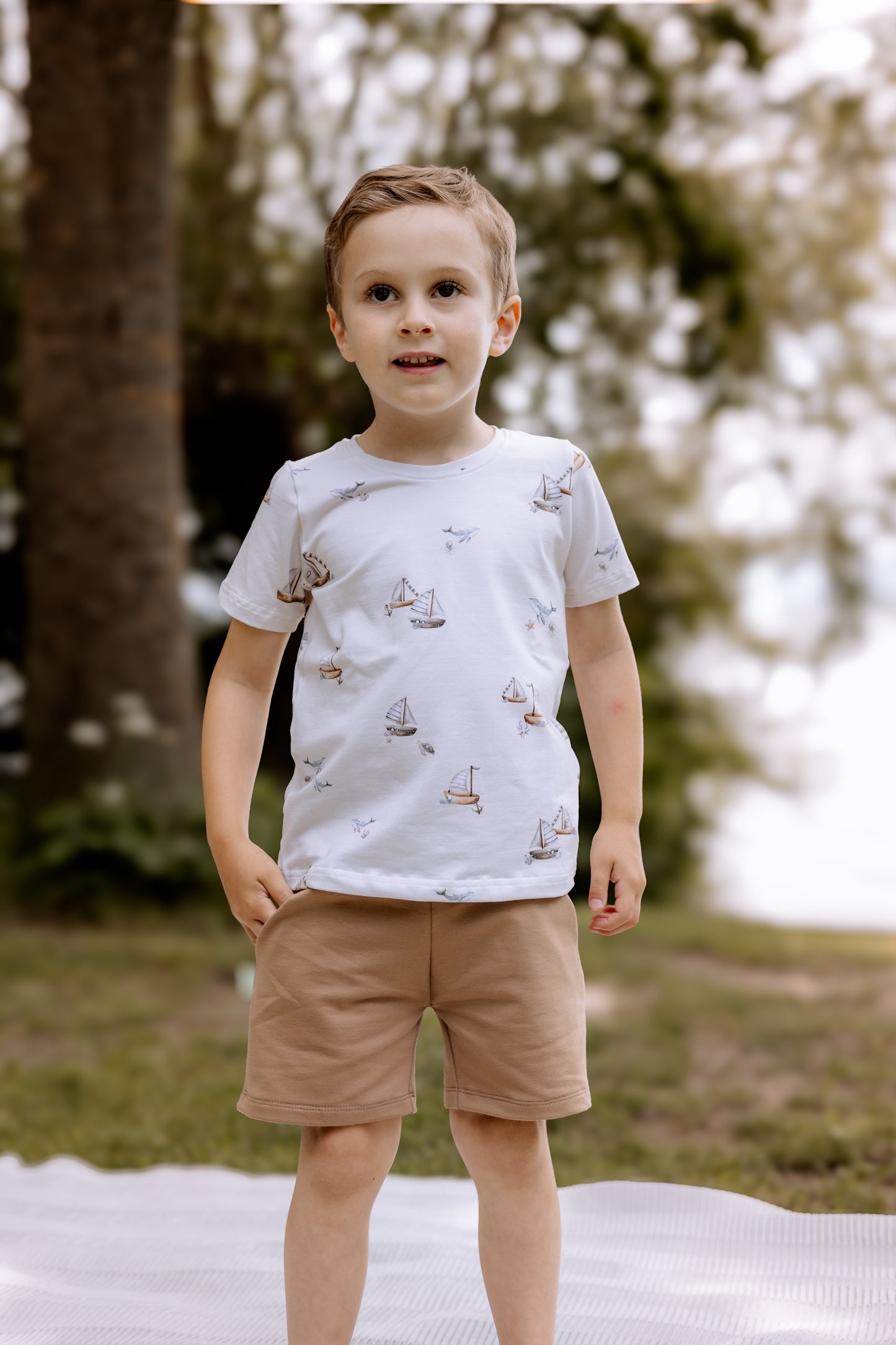 Shorts in Cacao