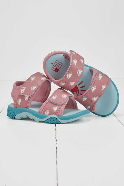 Grass &amp; Air Kids Color Changing Sandals - Pink