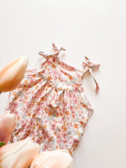 Pop Romper | Strampler, Sommer Blumen