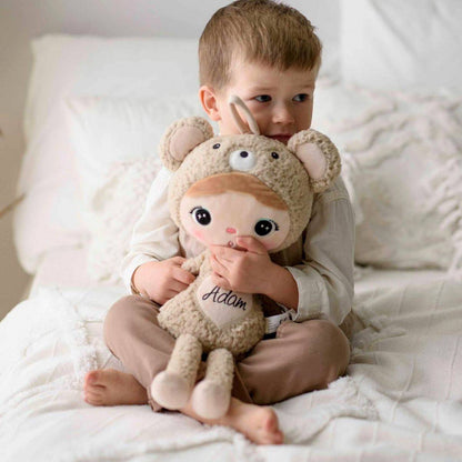 Personalisierter Metoo Teddybär in Beige, 50 cm