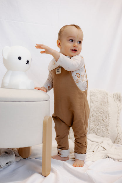 Wendbares Baby-Set aus Bio-Stoff - Löwen