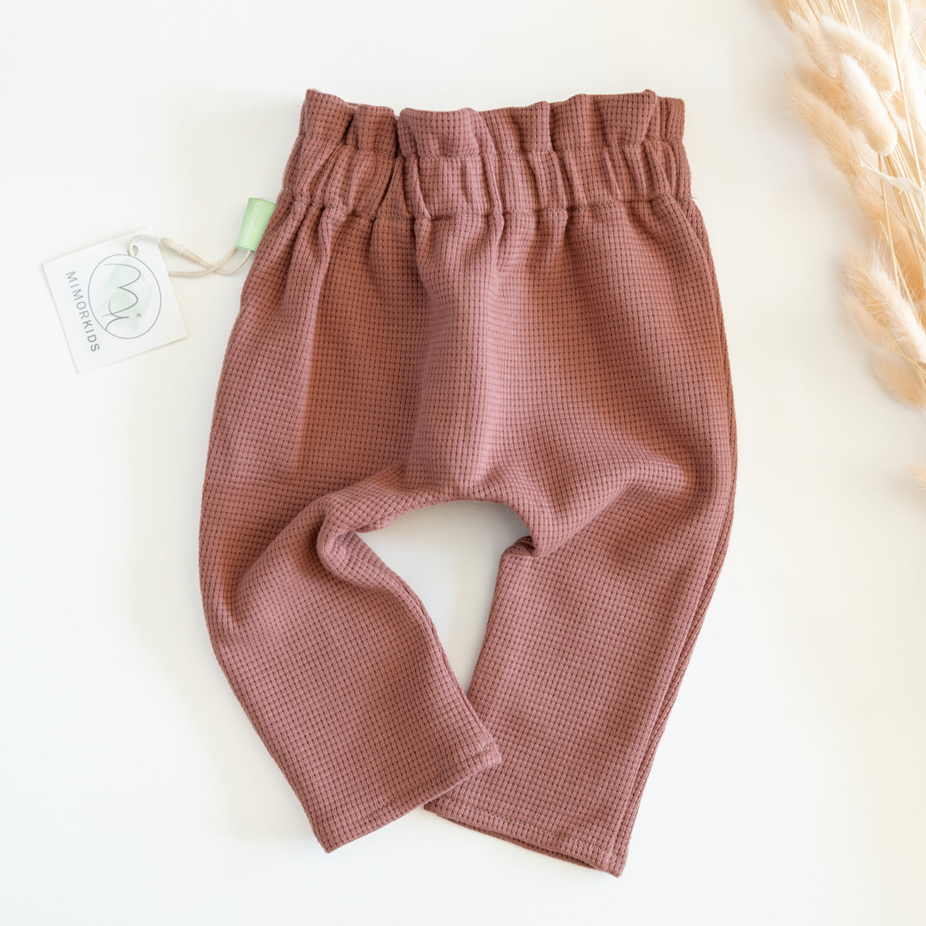 Paperbag Pants - Clay Pink