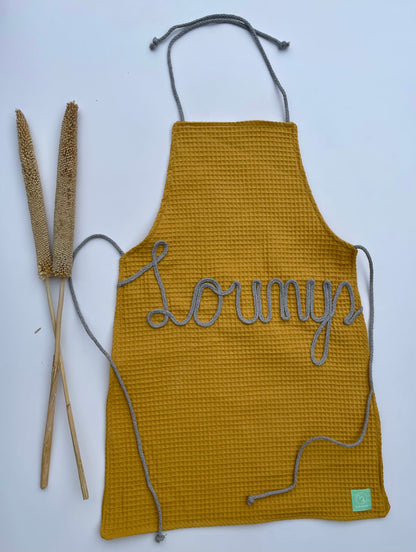 apron with name 