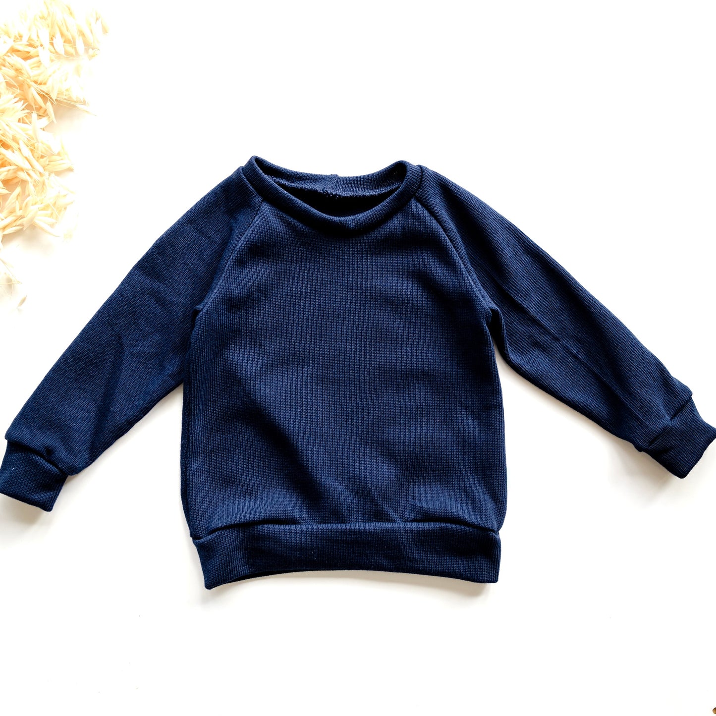 Knit sweater, dark blue