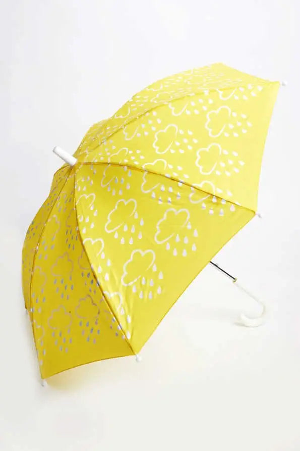 Regenschirm, gelb