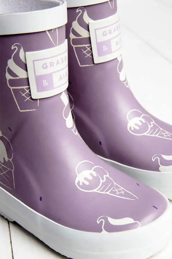 Gummistiefel mit wechselnden Farben, Ultraviolette